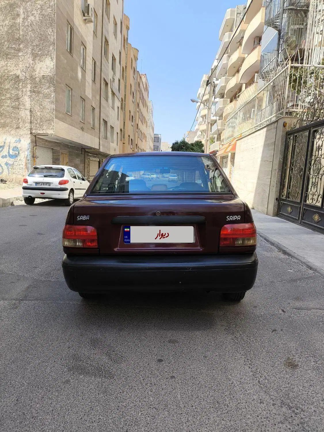 پراید صبا بنزینی - 1387