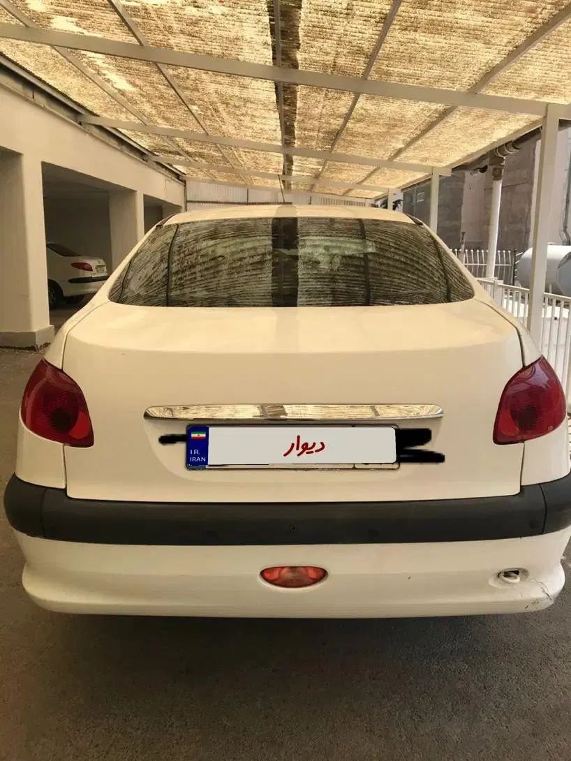 پژو ۲۰۶ صندوق دار v8 - 1390