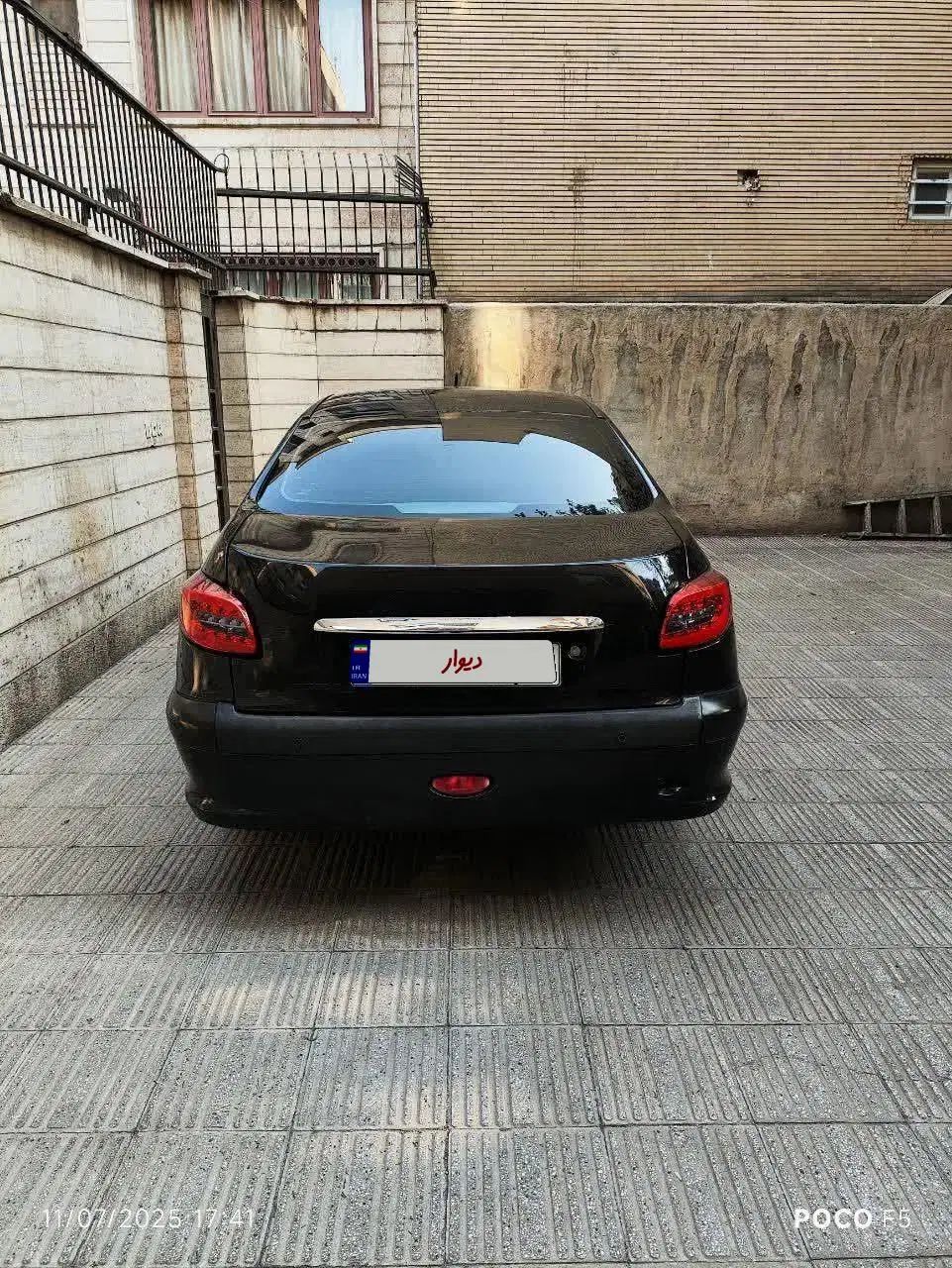 پژو ۲۰۶ صندوق دار v8 - 1398