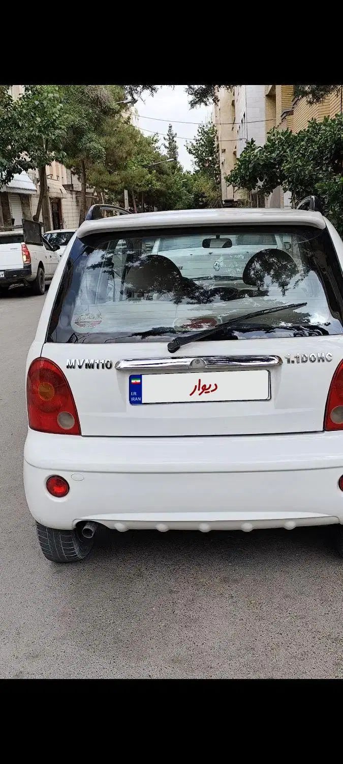 ام وی ام 110 چهار سیلندر دنده ای - 1393