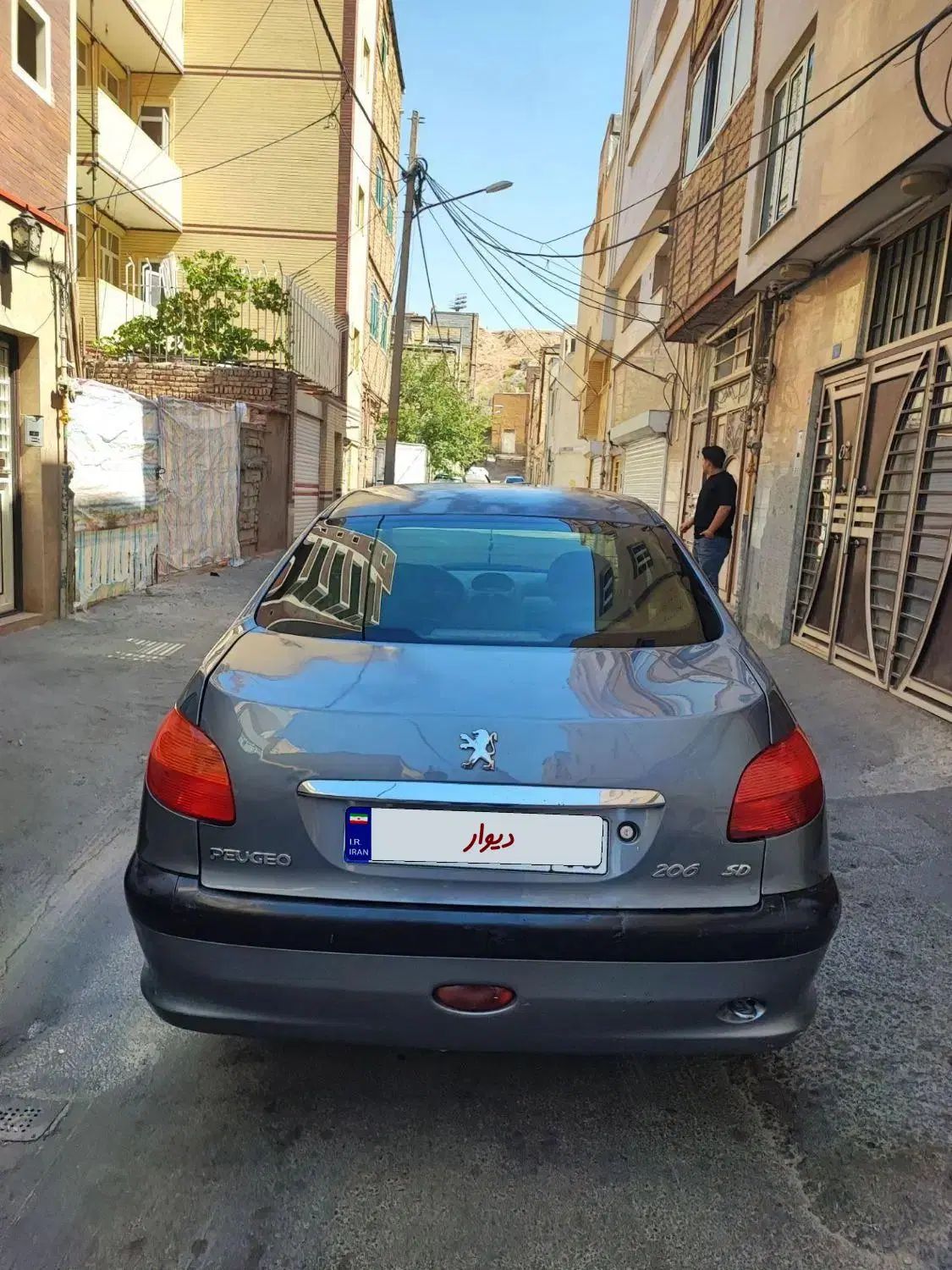 پژو ۲۰۶ صندوق دار v2 - 1387