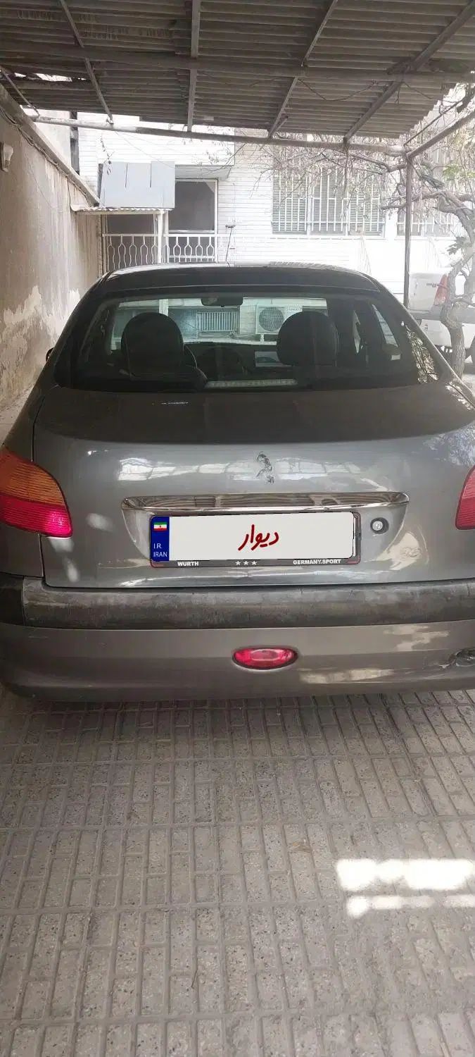 پژو ۲۰۶ صندوق دار v1 - 1388