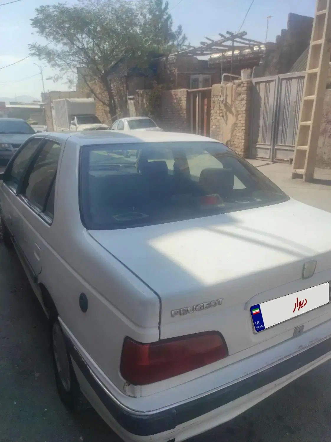 پژو پارس دوگانه سوز - 1386
