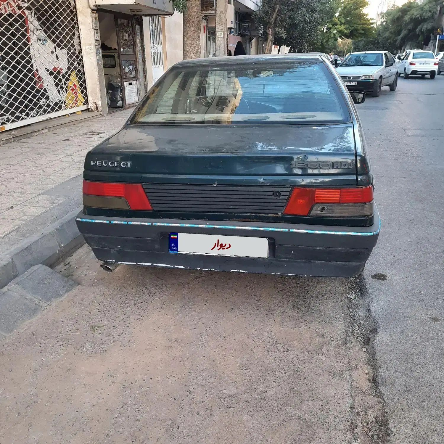 پژو آردی دوگانه سوز CNG - 1384