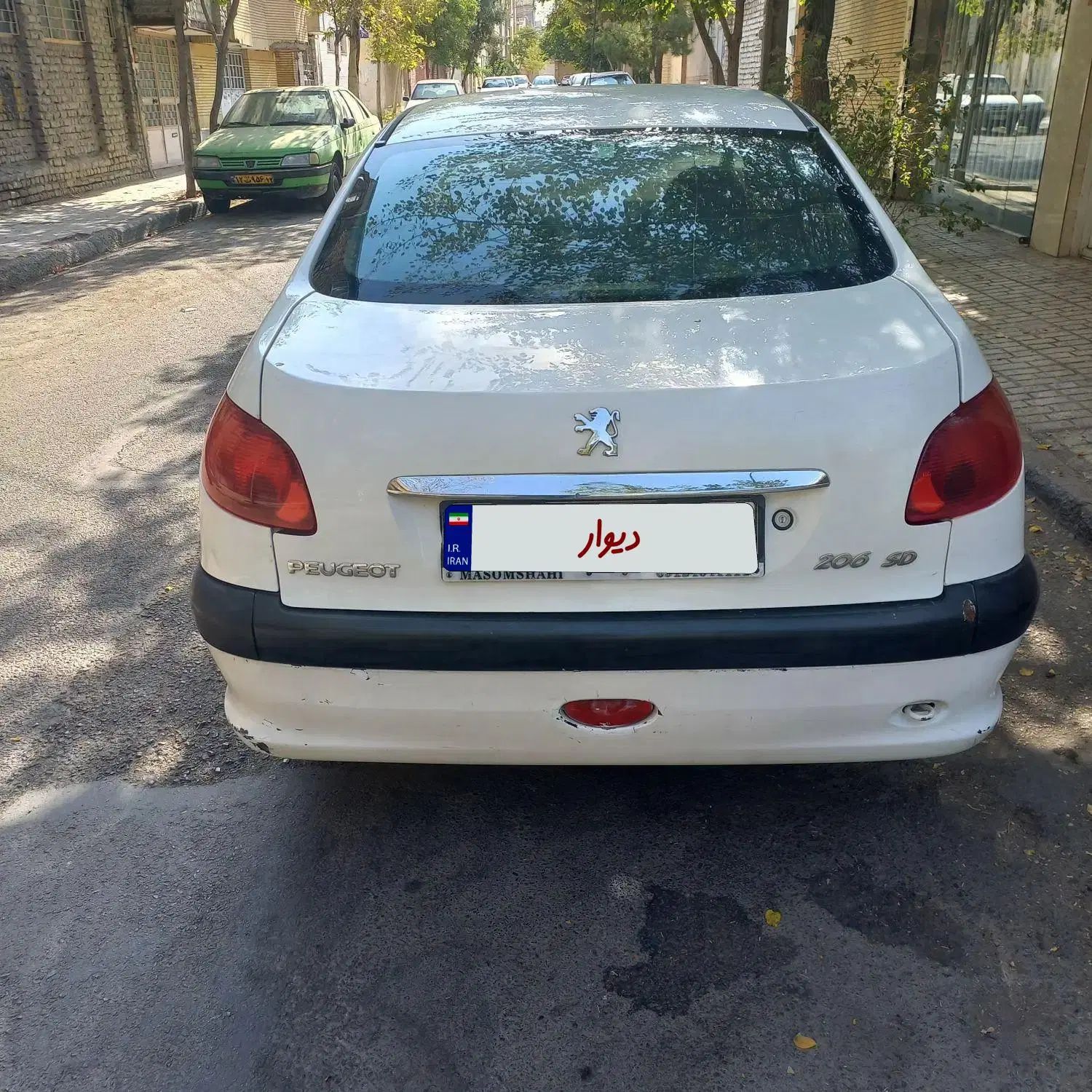 خودرو پژو، ۲۰۶ صندوق دار آگهی ann_20381121