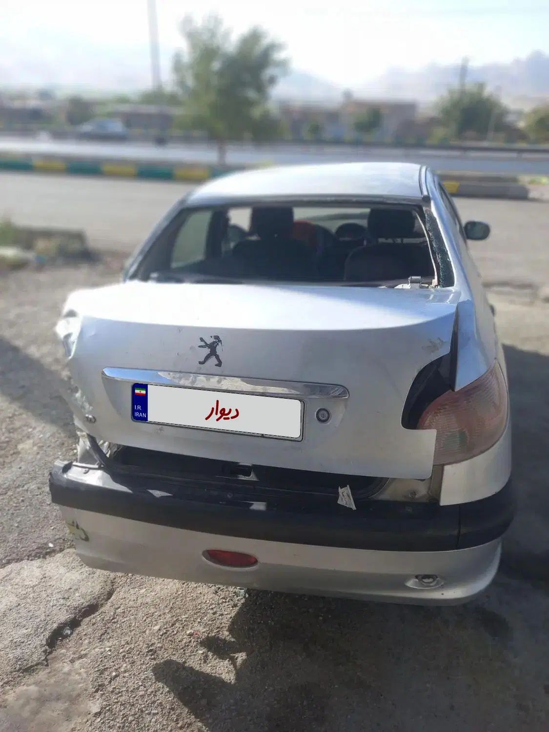 پژو ۲۰۶ صندوق دار v8 - 1386