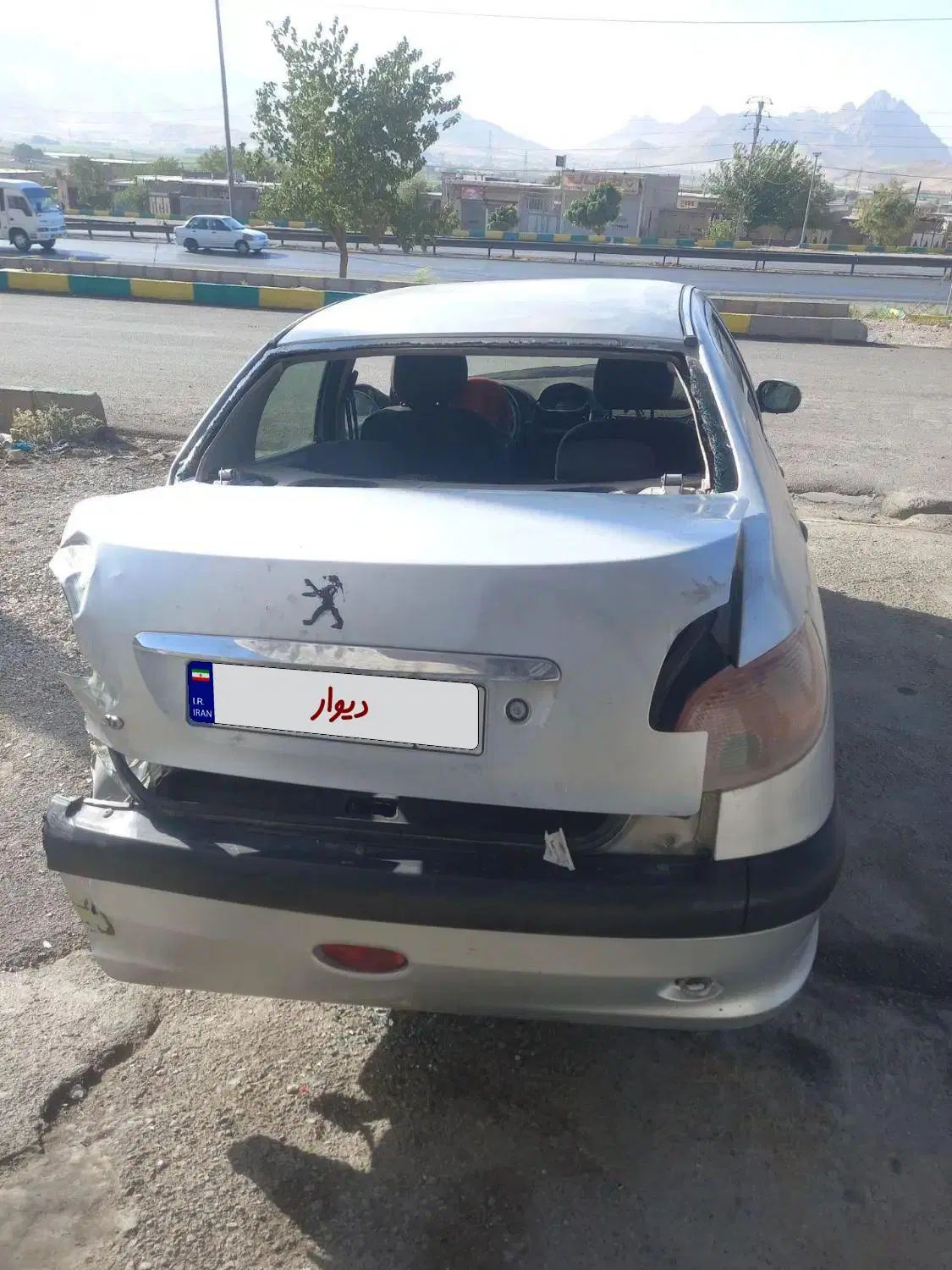 پژو ۲۰۶ صندوق دار v8 - 1386