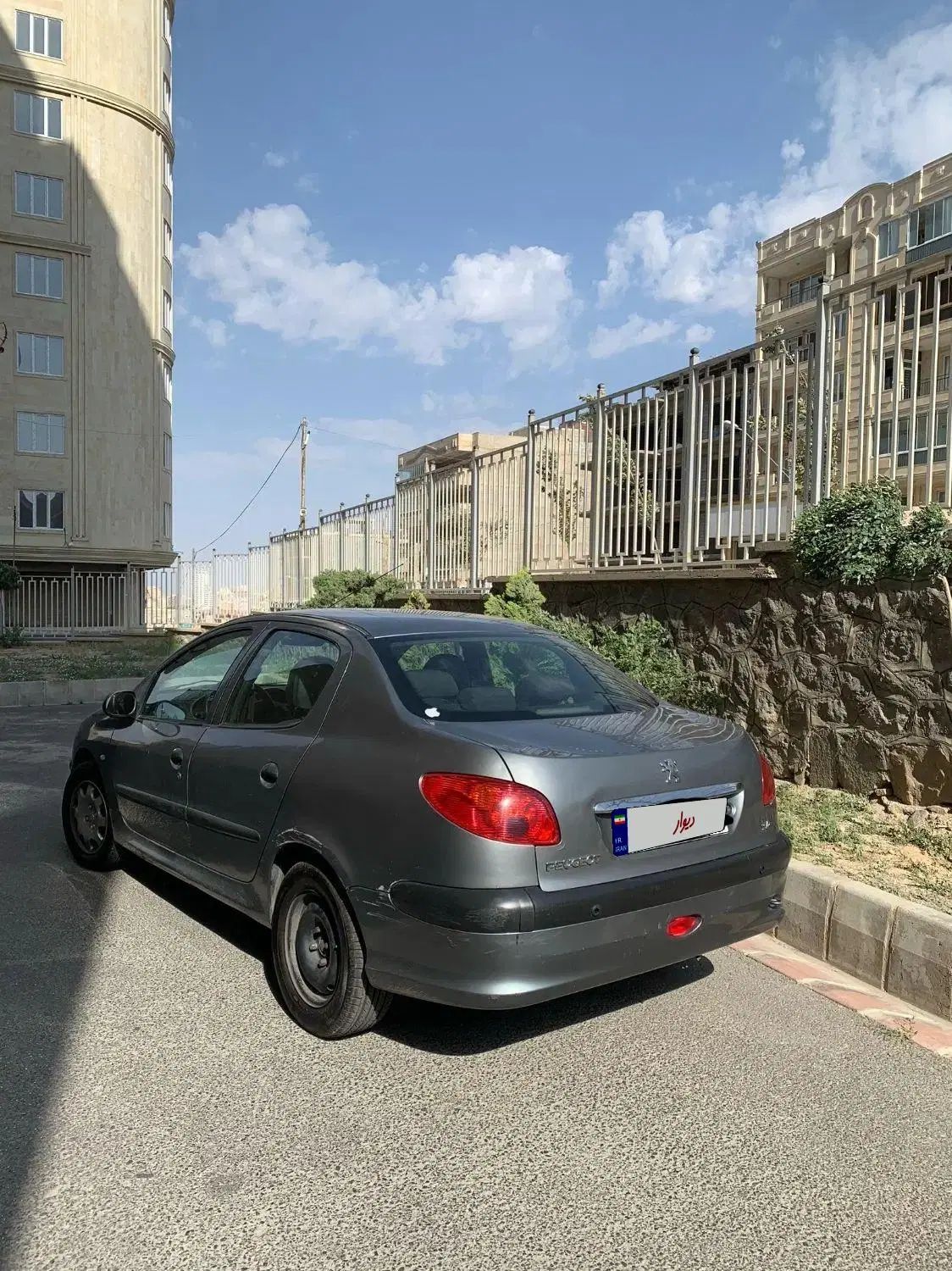 پژو ۲۰۶ صندوق دار v9 - 1388