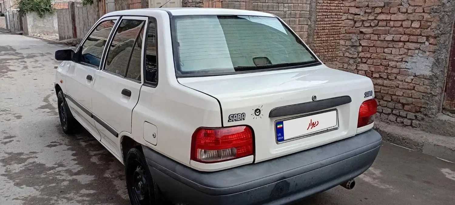 پراید صبا بنزینی - 1387
