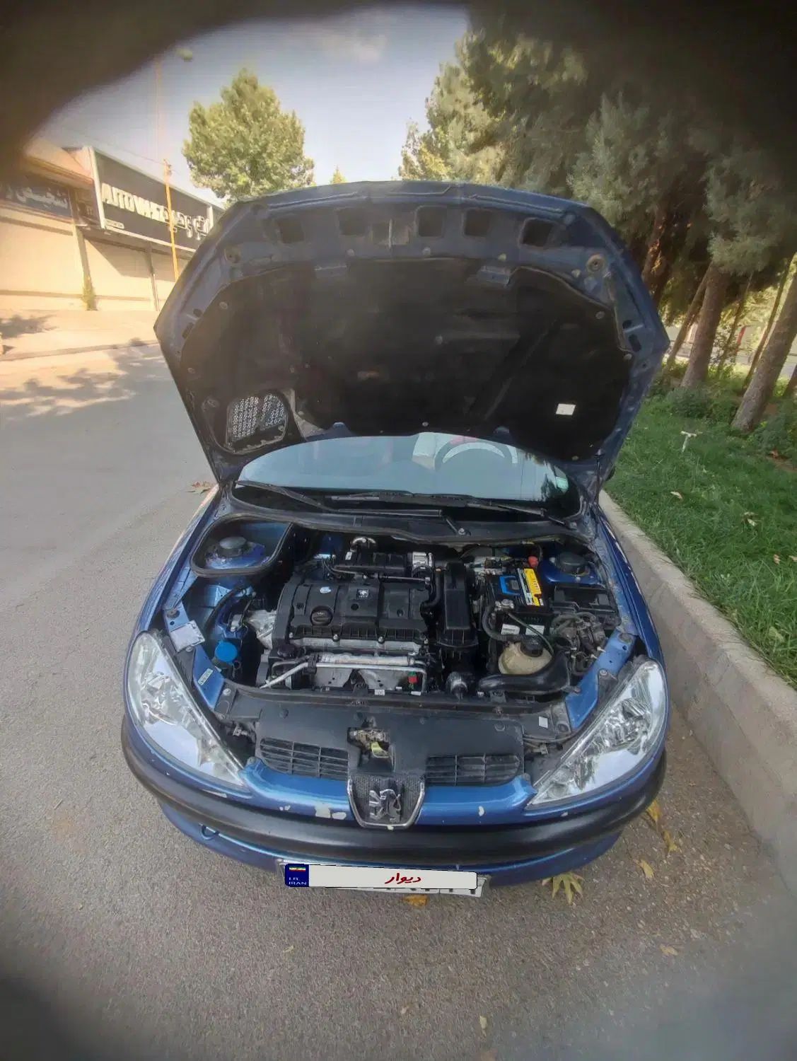 پژو ۲۰۶ صندوق دار v8 - 1396