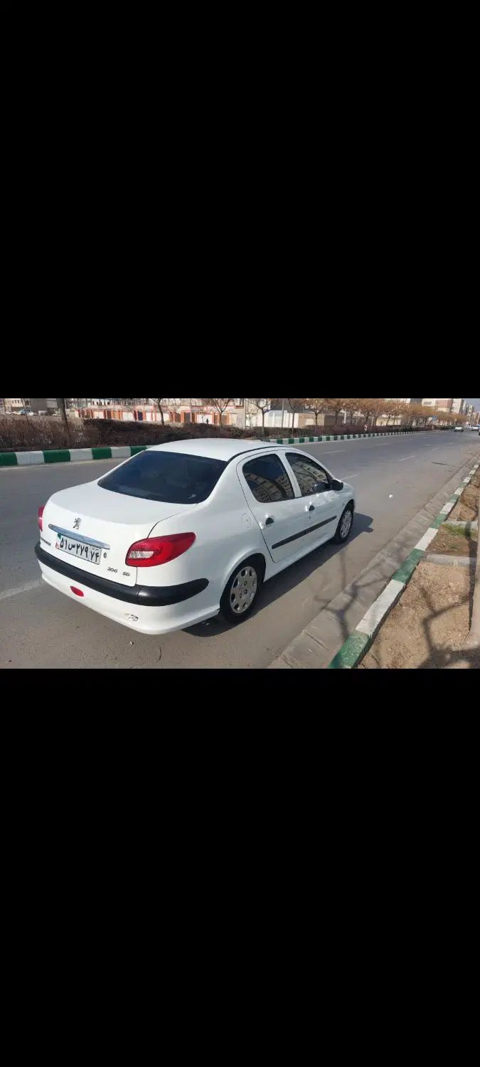 پژو ۲۰۶ صندوق دار v8 - 1398