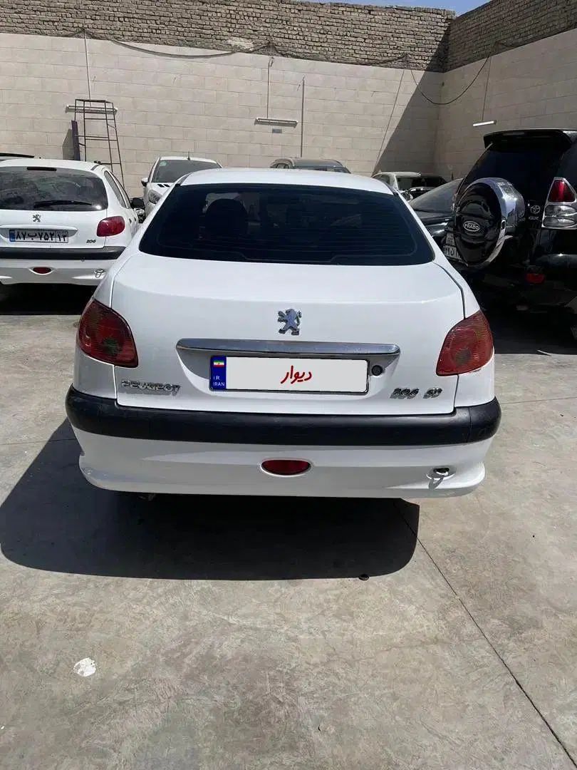 پژو ۲۰۶ صندوق دار v20 - 1389