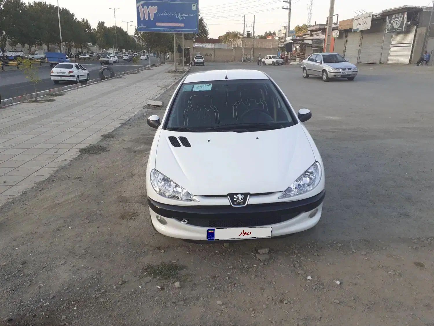 پژو ۲۰۶ صندوق دار v8 - 1397