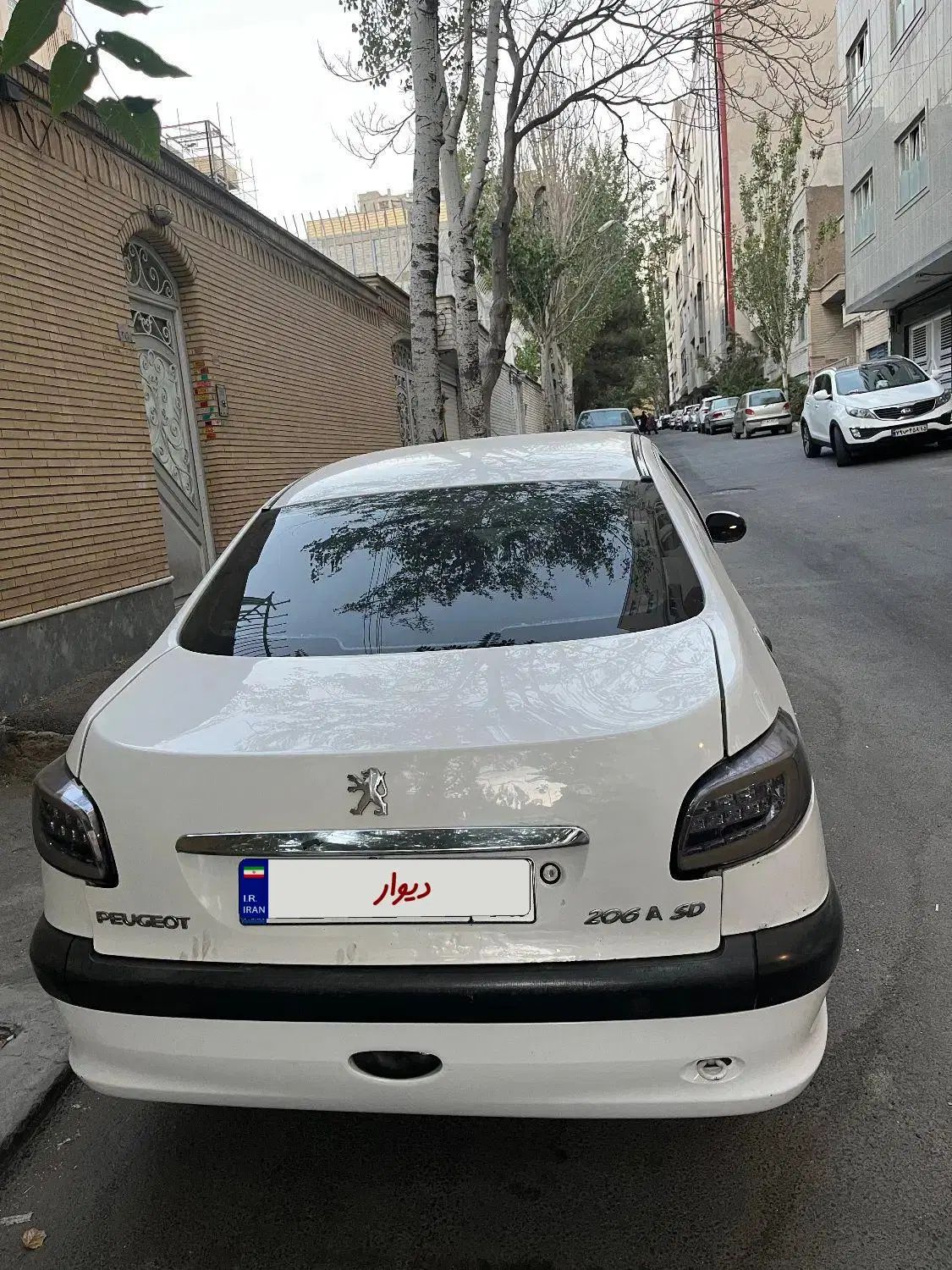پژو 206 تیپ 5 - 1388