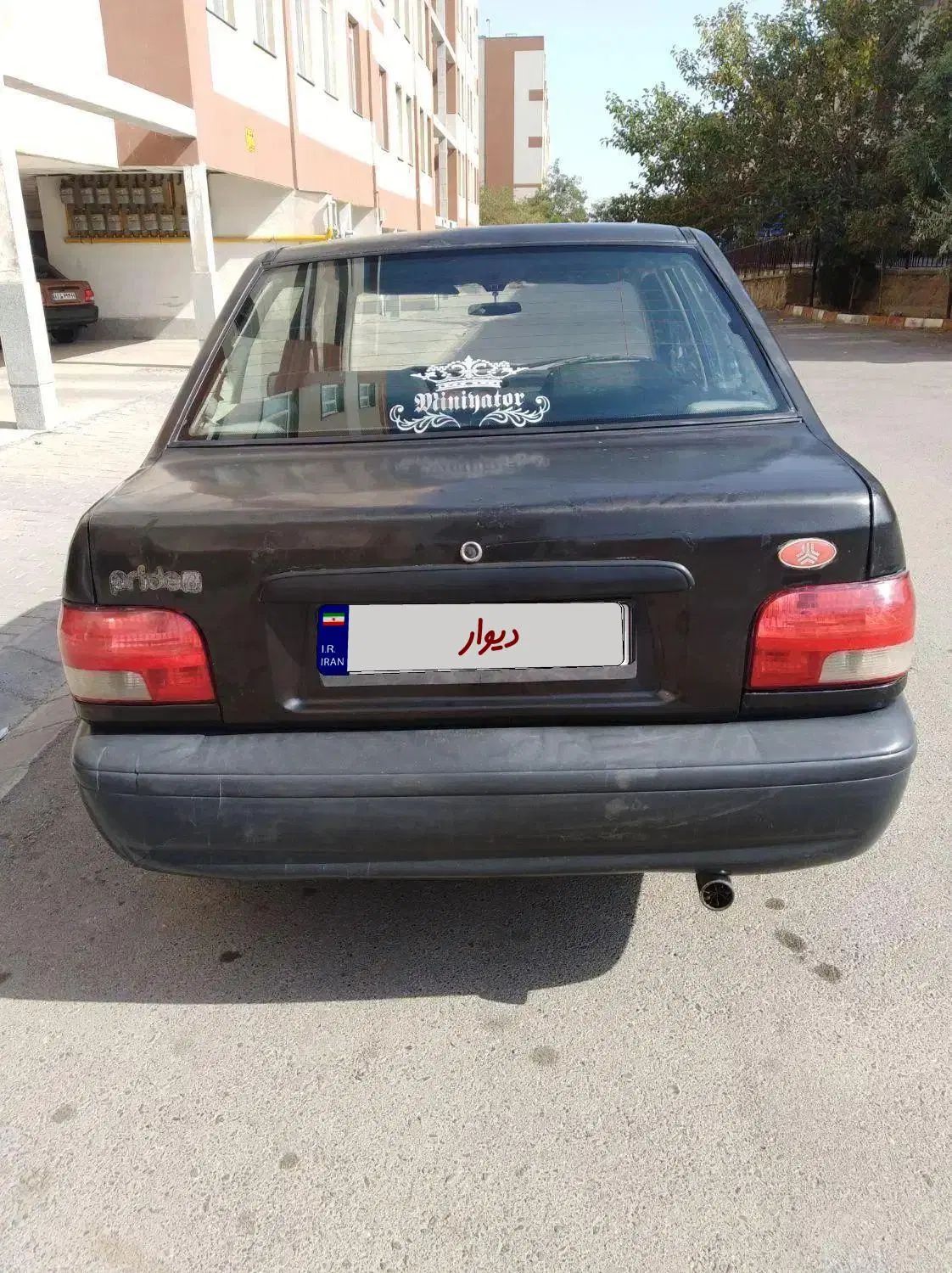 پراید صبا بنزینی - 1381