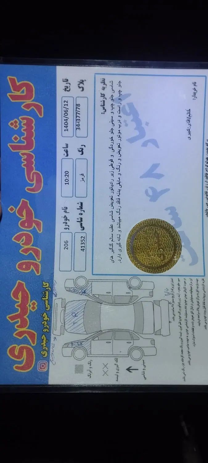 پژو 206 تیپ 2 - 1389