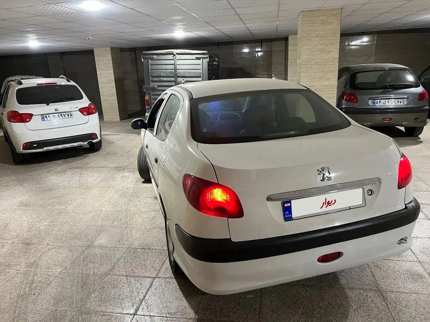 پژو ۲۰۶ صندوق دار v10 - 1387