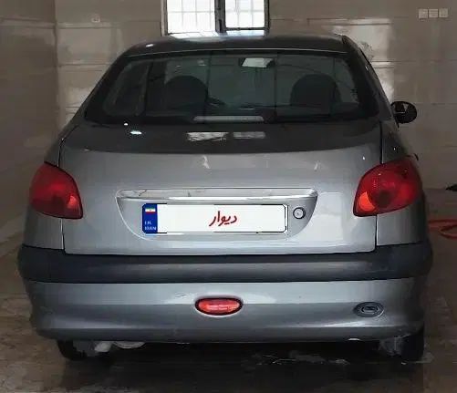 پژو ۲۰۶ صندوق دار v8 - 1390