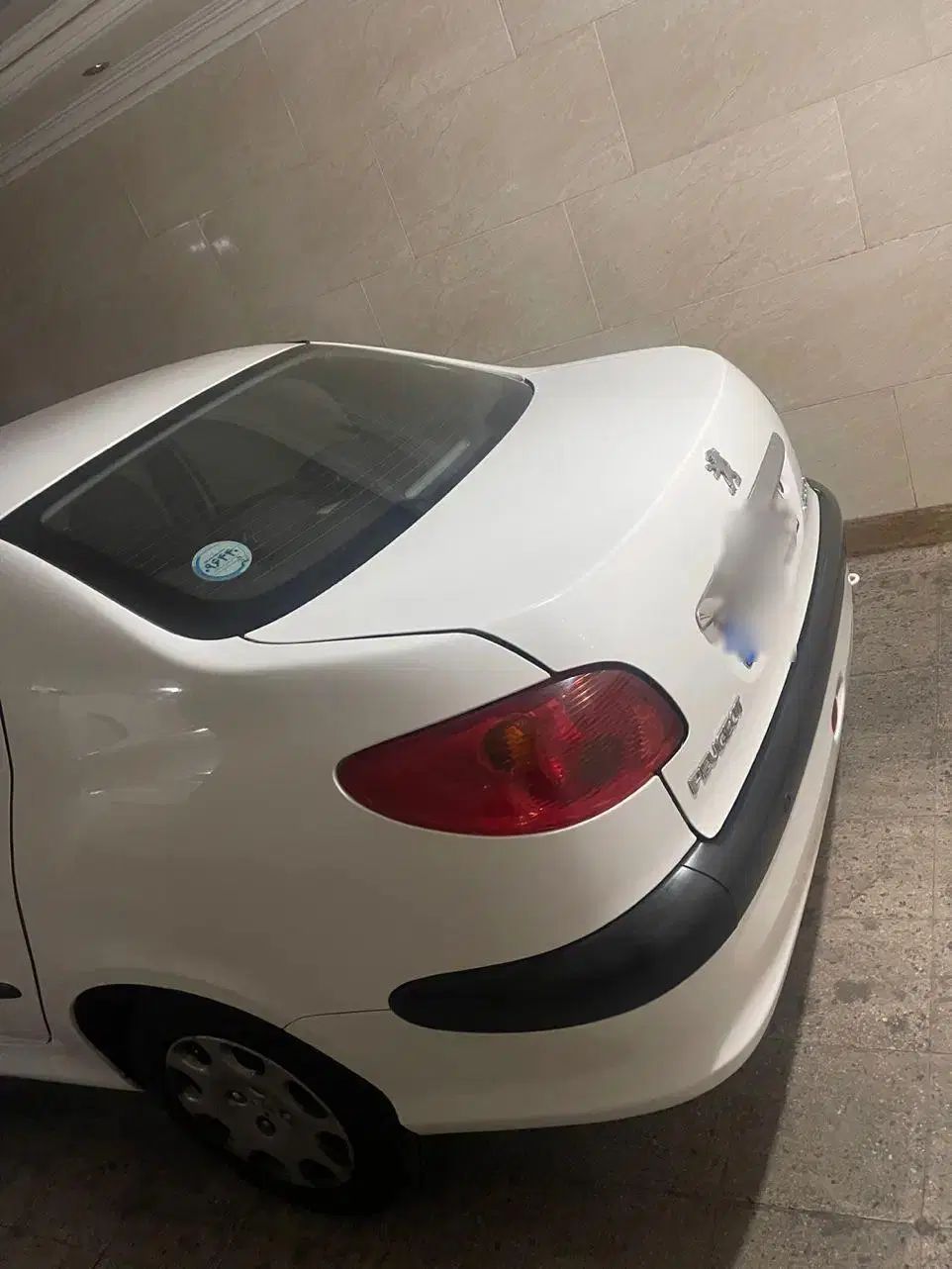 پژو ۲۰۶ صندوق دار v8 - 1396