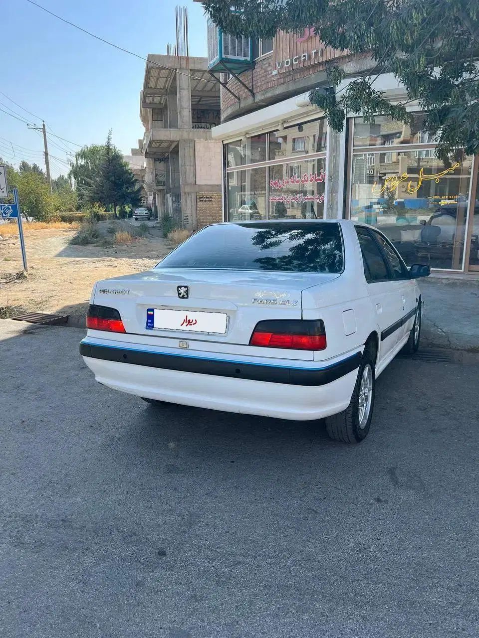 پژو پارس دوگانه سوز - 1391