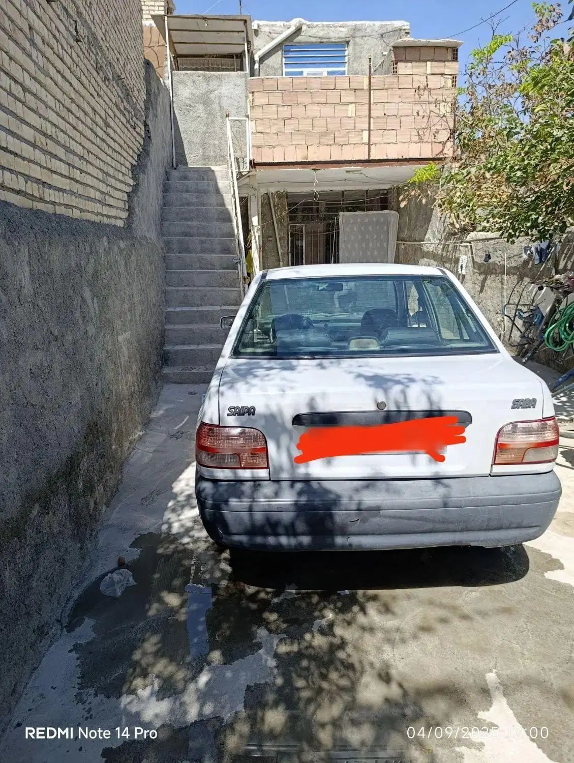 پراید صبا بنزینی - 1386