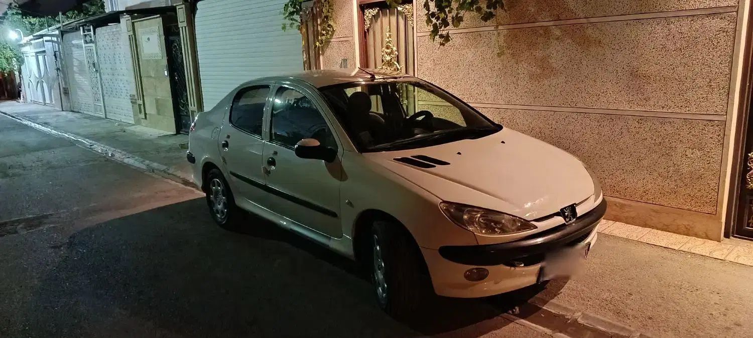 پژو ۲۰۶ صندوق دار v20 - 1388