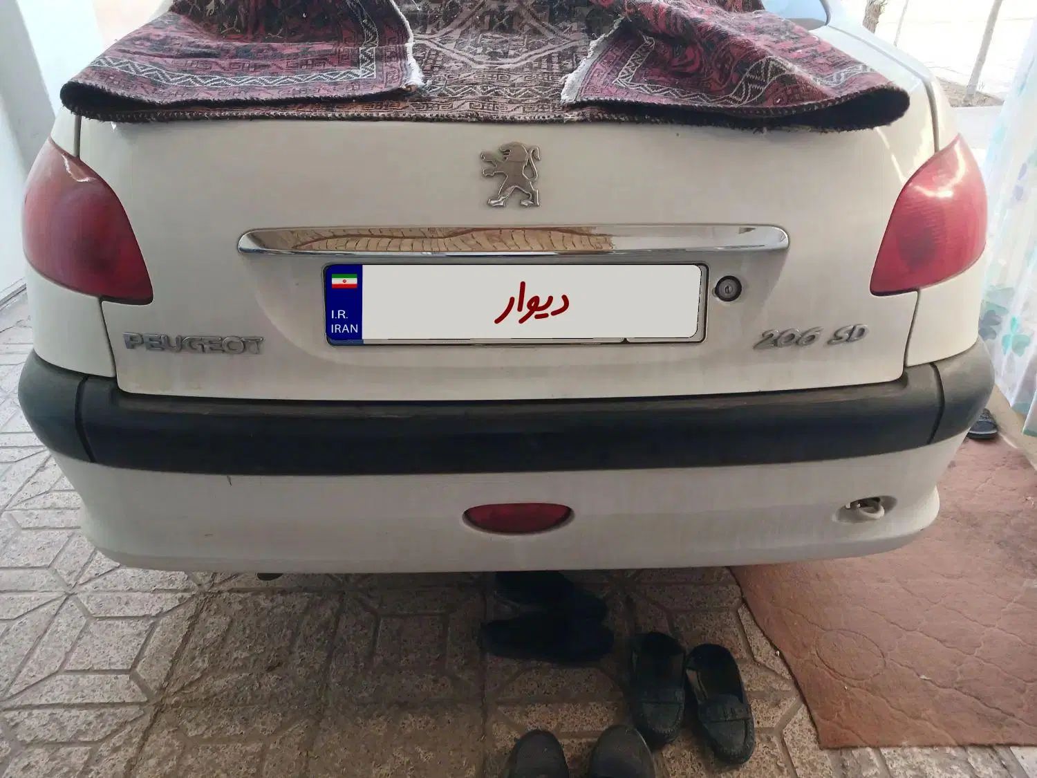 پژو ۲۰۶ صندوق دار v19 - 1389