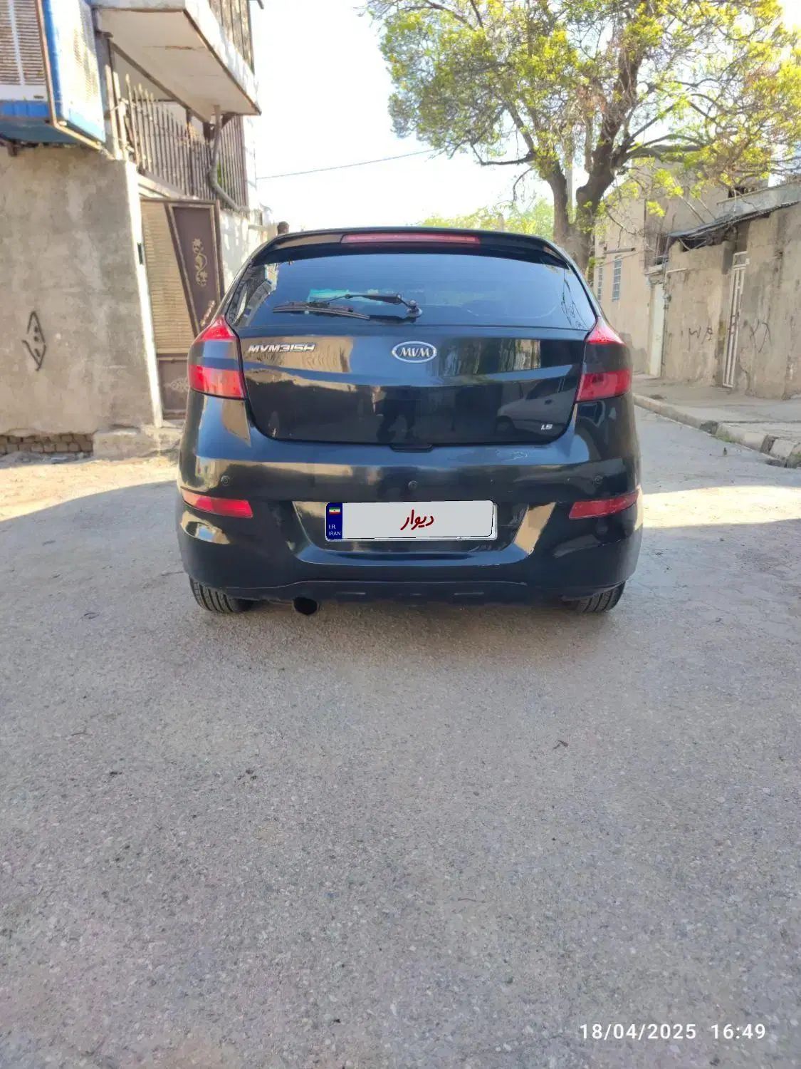 ام وی ام 315 هاچ بک ساده دنده ای - 1393