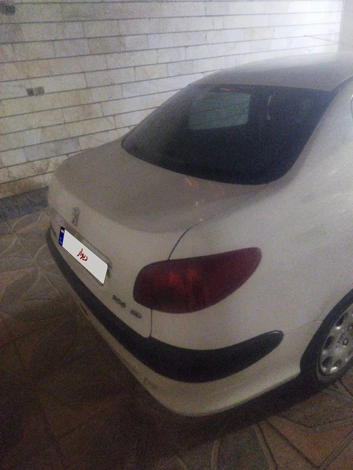پژو ۲۰۶ صندوق دار v20 - 1389