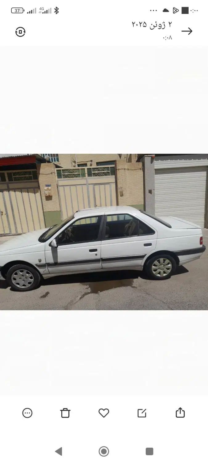 پژو 405 SLX بنزینی TU5 - 1393