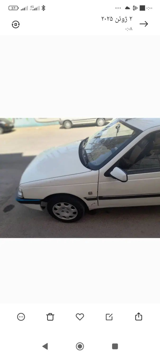 پژو 405 SLX بنزینی TU5 - 1393