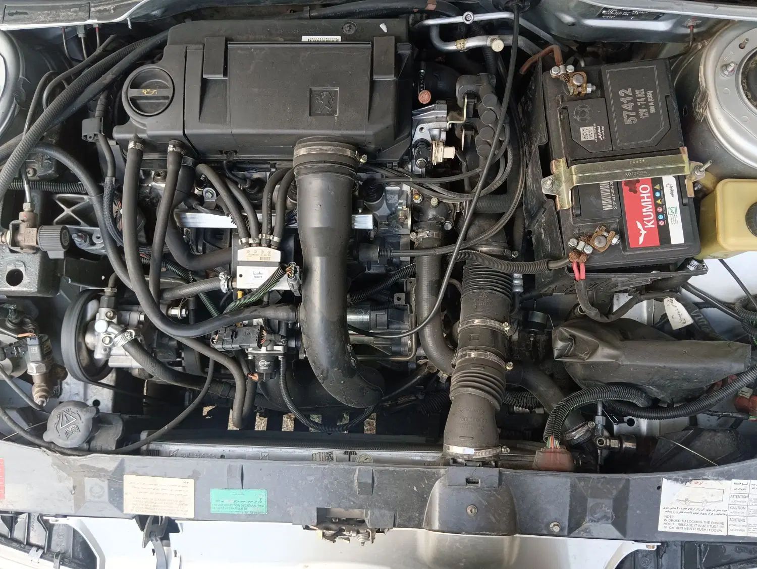 پژو 405 SLX دوگانه سوز XU7 - 1392