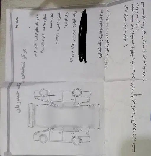 پژو پارس XU7ساده - 1384
