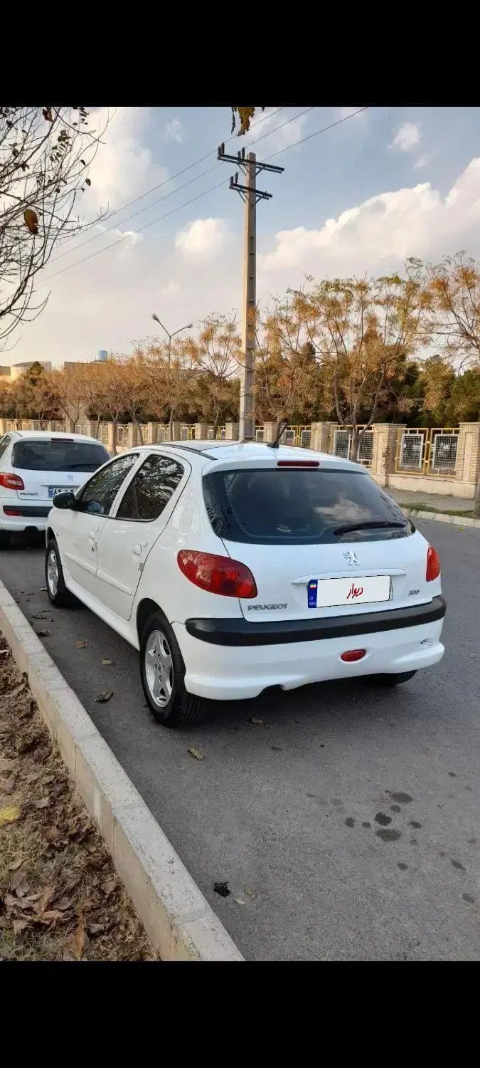 پژو 206 تیپ 3 - 1391