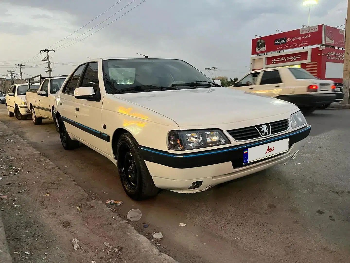 پژو 405 SLX دوگانه سوز XU7 - 1389