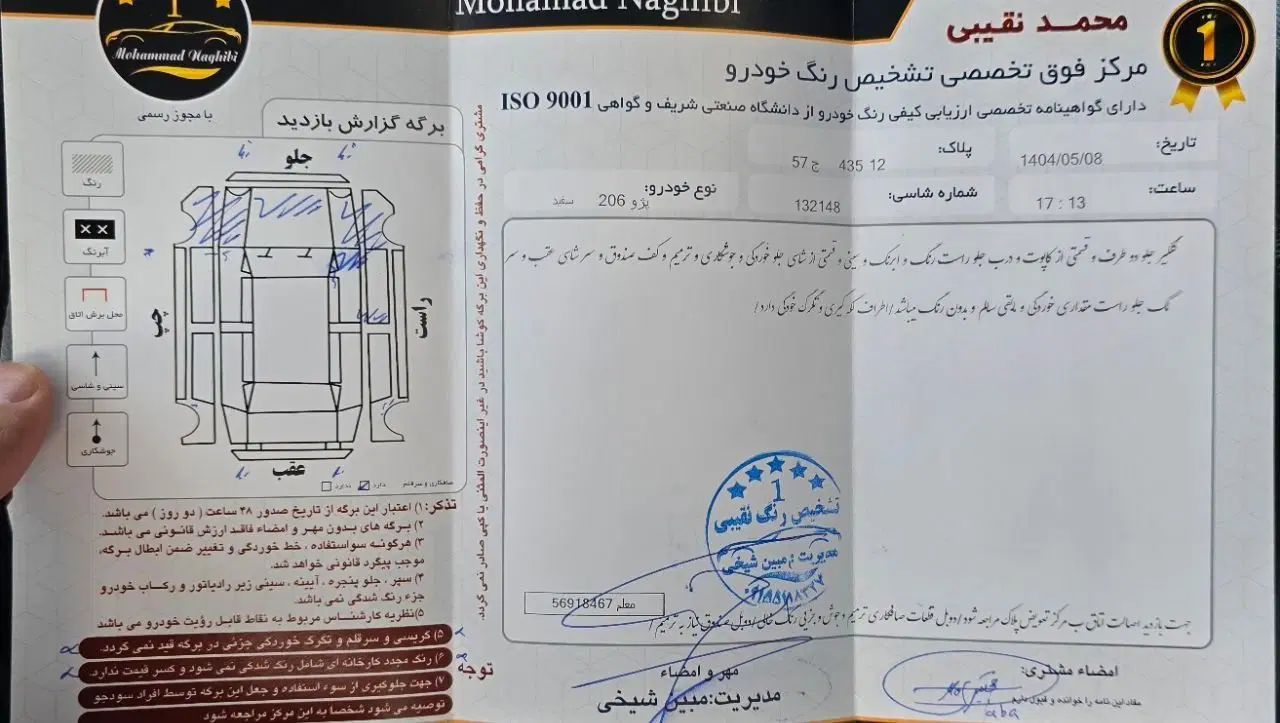 پژو 206 تیپ 2 - 1389
