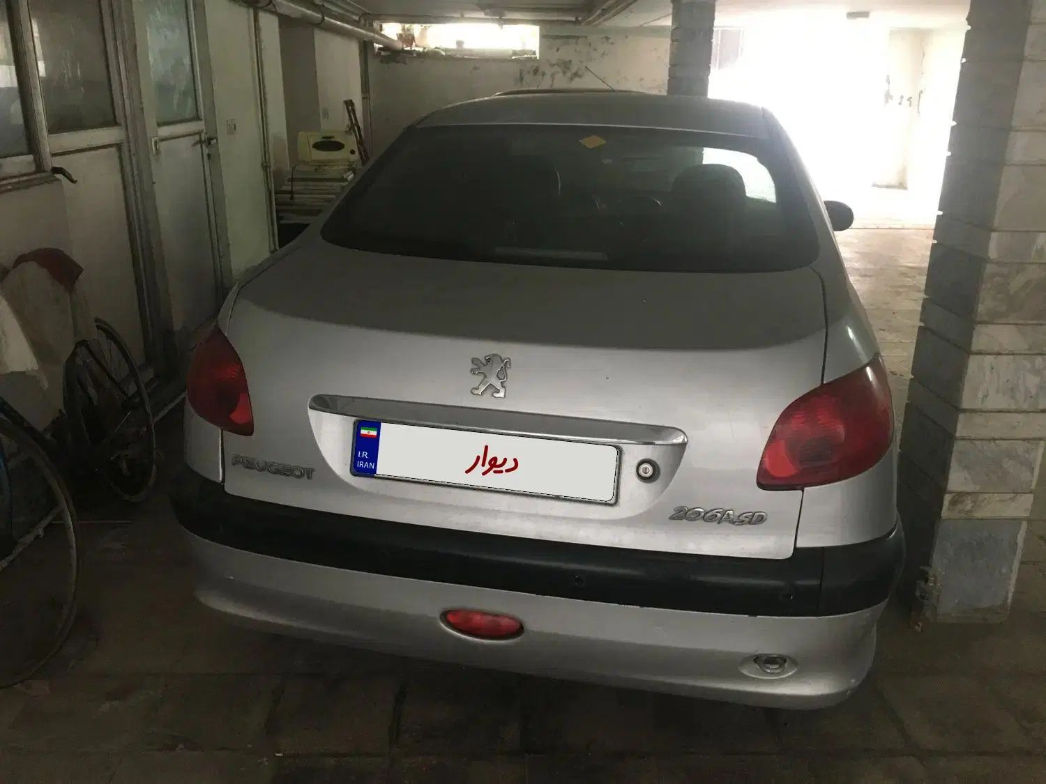 پژو ۲۰۶ صندوق دار v9 - 1390