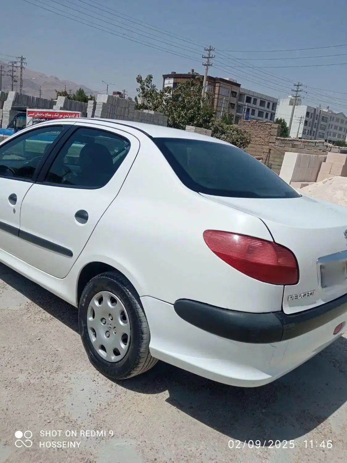 پژو ۲۰۶ صندوق دار v9 - 1386