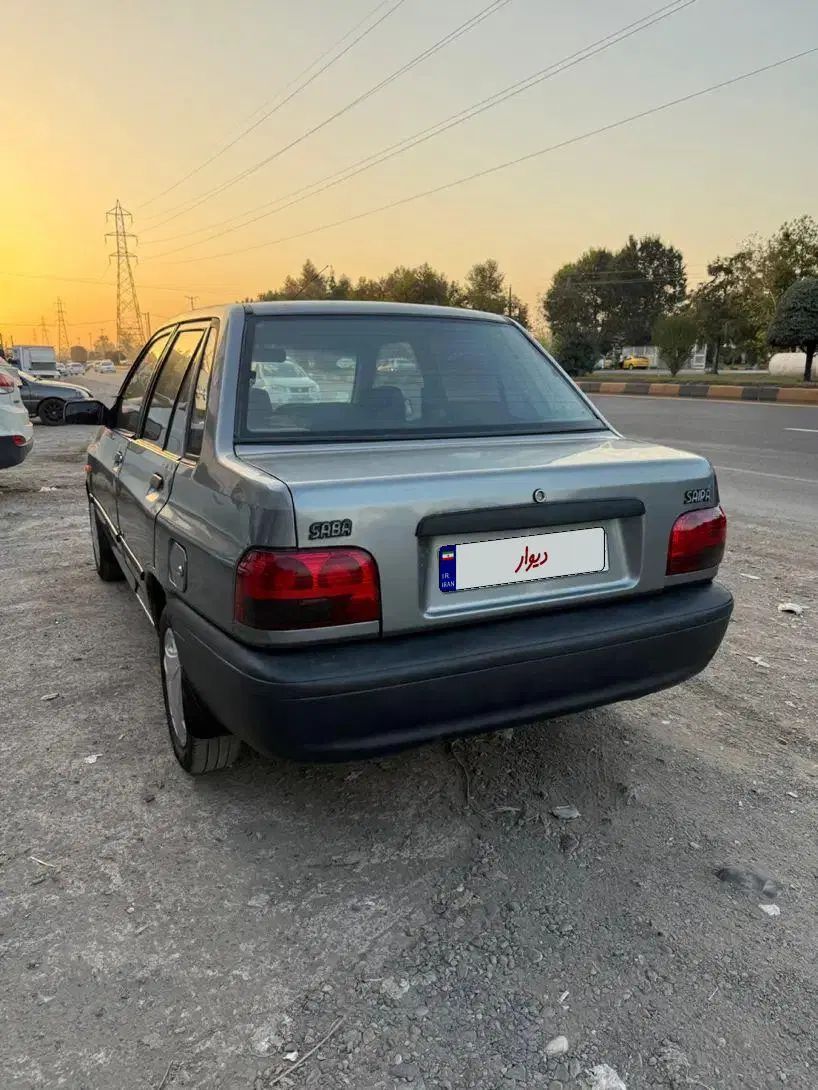 پراید صبا بنزینی - 1387