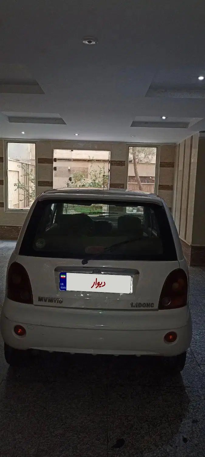 ام وی ام 110 چهار سیلندر دنده ای - 1389