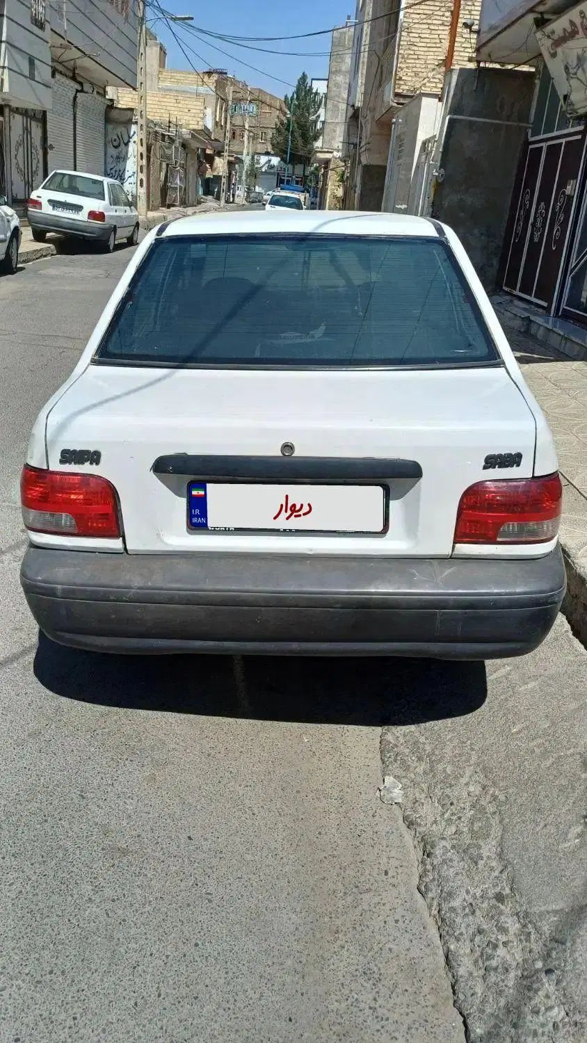پراید صبا بنزینی - 1381