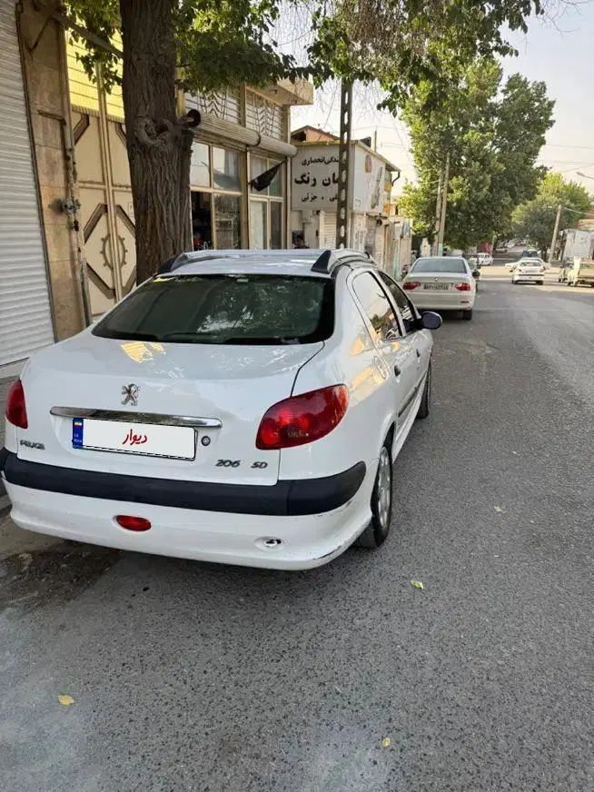 پژو ۲۰۶ صندوق دار v2 - 1388