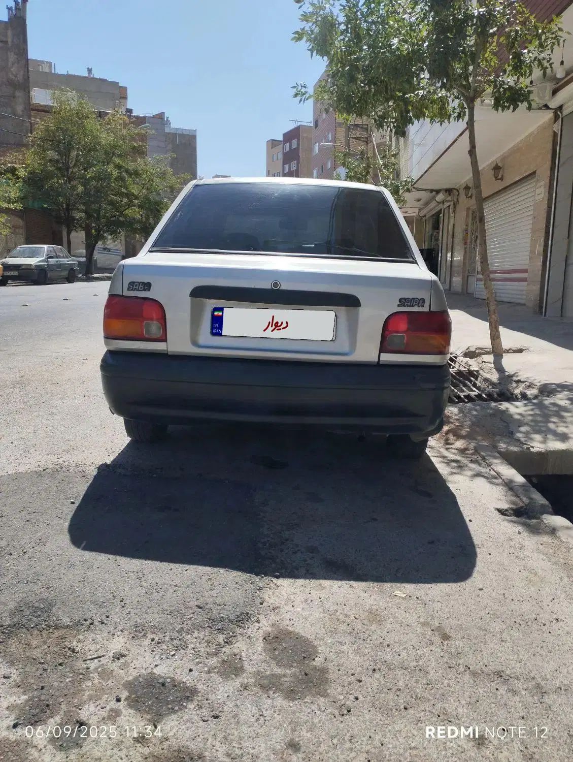 پراید صبا بنزینی - 1387