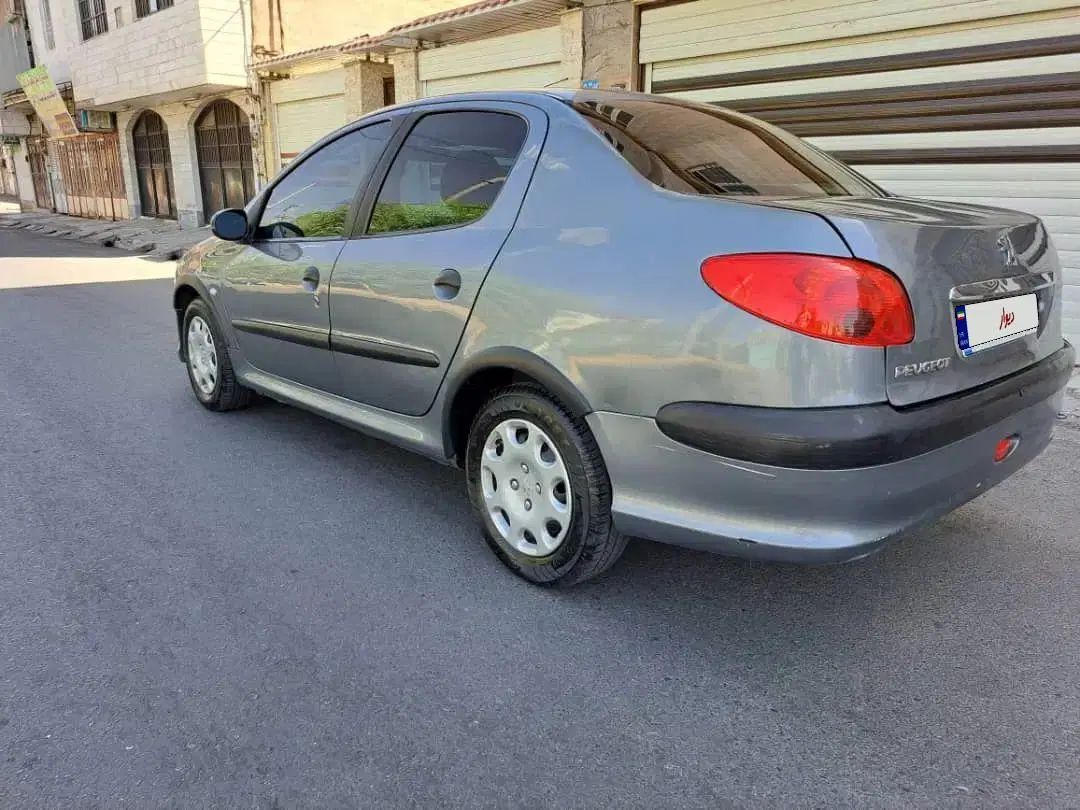 پژو ۲۰۶ صندوق دار v20 - 1388