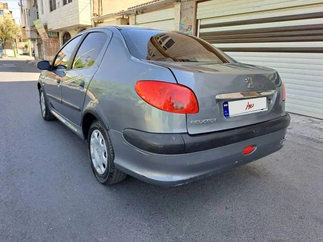 پژو ۲۰۶ صندوق دار v20 - 1388