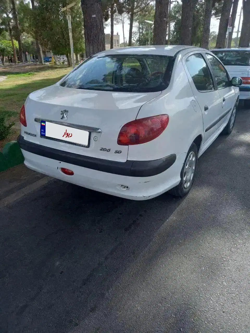 پژو ۲۰۶ صندوق دار v20 - 1390