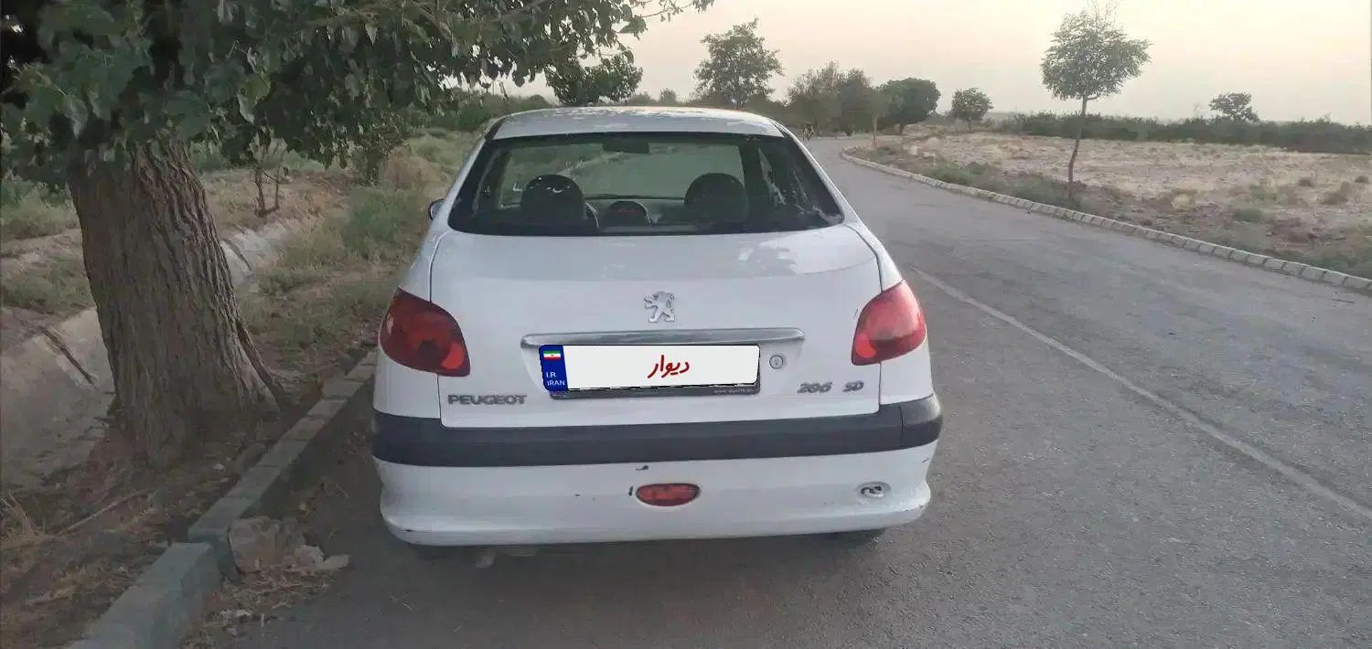 پژو ۲۰۶ صندوق دار v20 - 1390