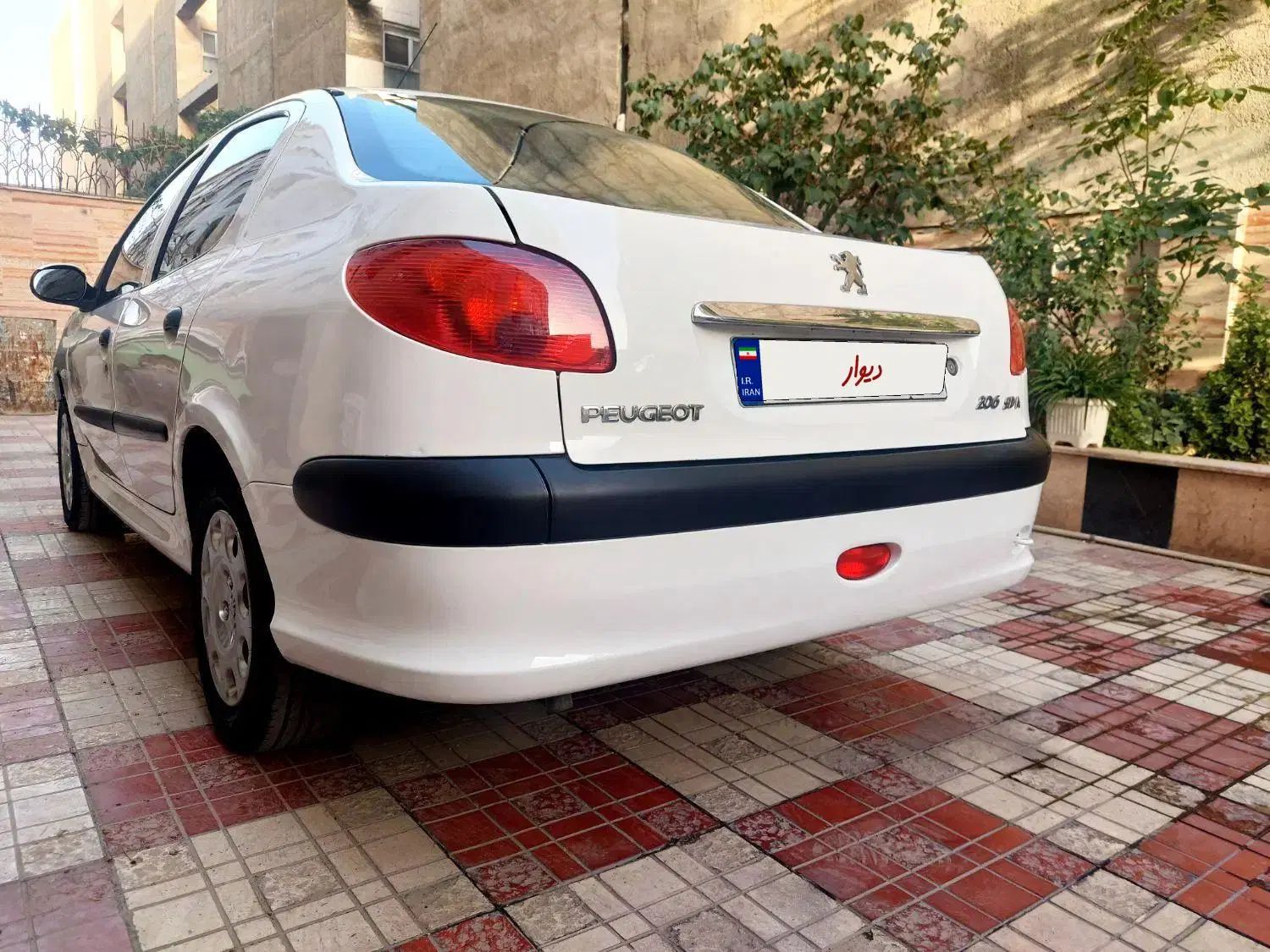 پژو ۲۰۶ صندوق دار v9 - 1389