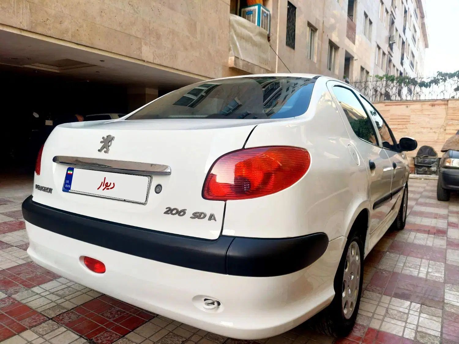 پژو ۲۰۶ صندوق دار v9 - 1389