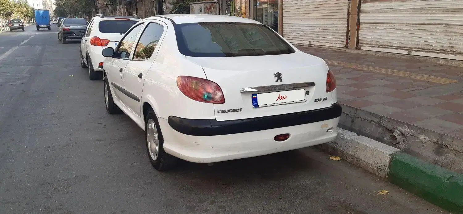 پژو ۲۰۶ صندوق دار v20 - 1389